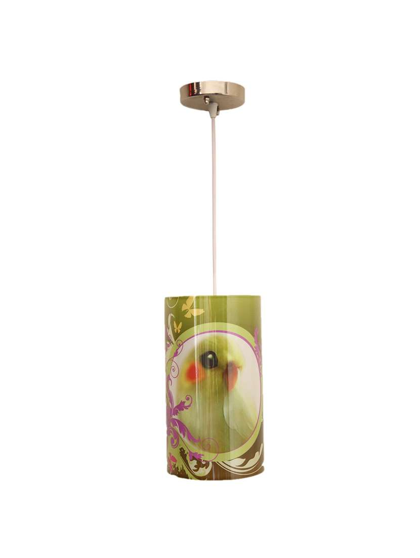 handmade plastic with color paper sheet crafted leaf sceneted wall sconce lamp