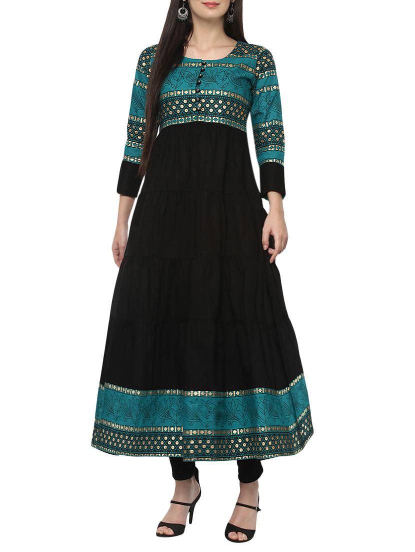 women's flared kurta