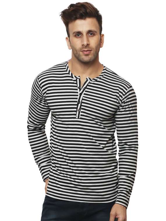 black cotton t-shirt