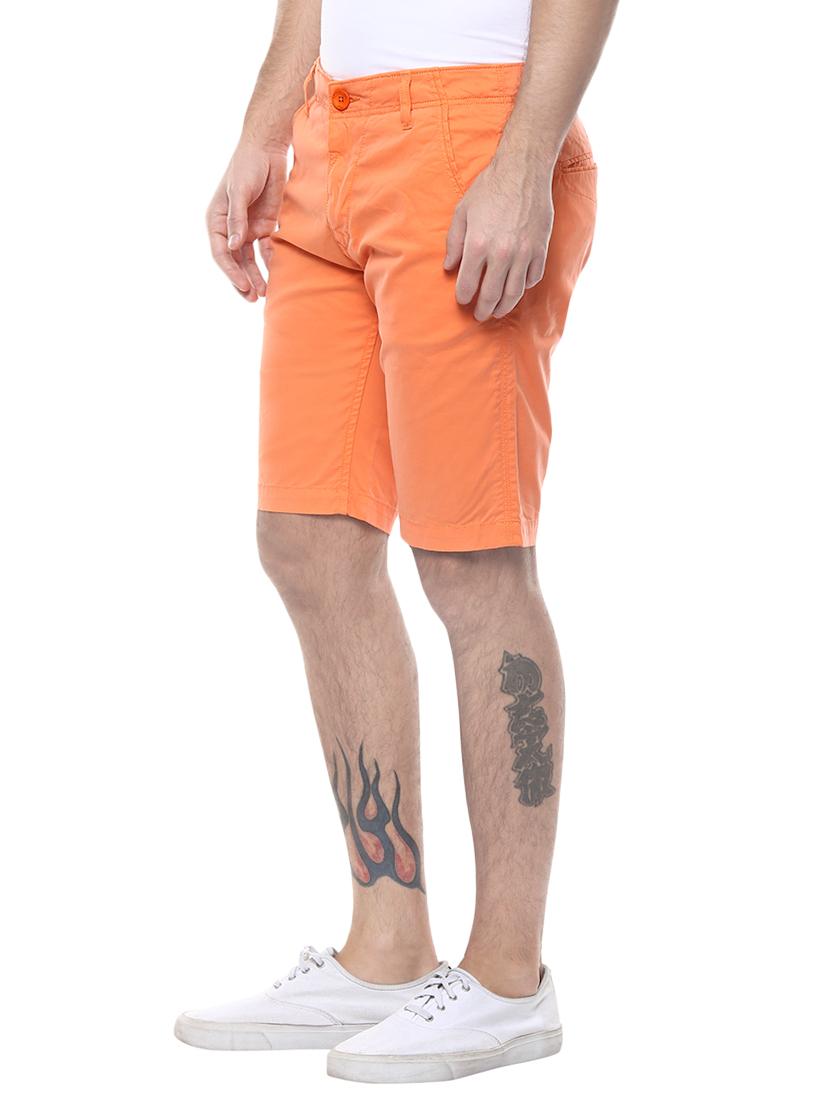 orange cotton shorts - 14626102 - Standard Image - 1