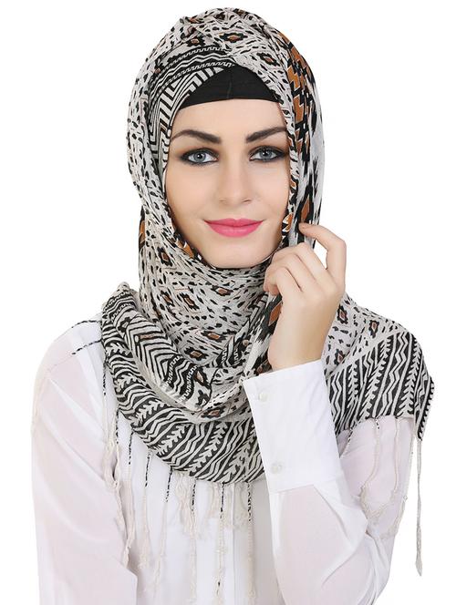 momin libas multi colored viscose stole - 14626491 -  Standard Image - 0