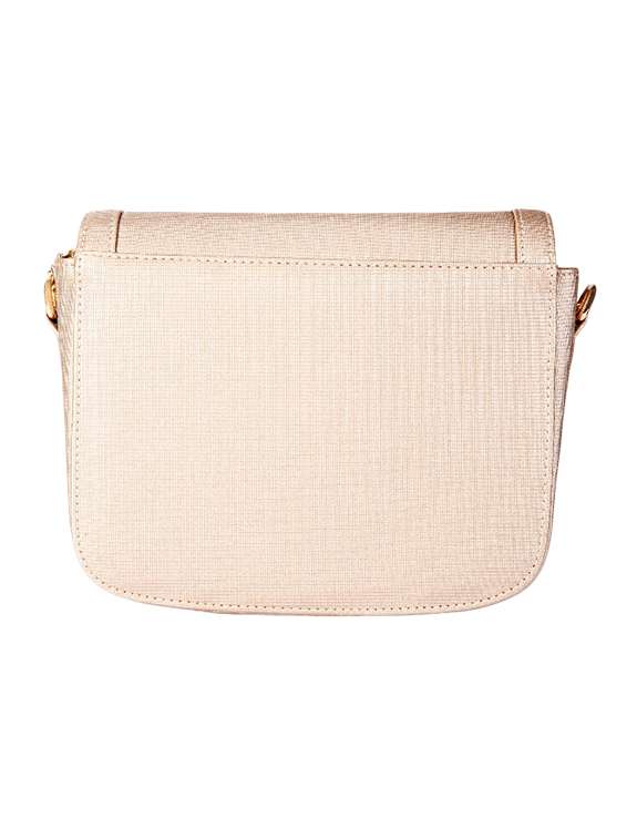 pink leatherette sling bag - 14631236 - Standard Image - 1