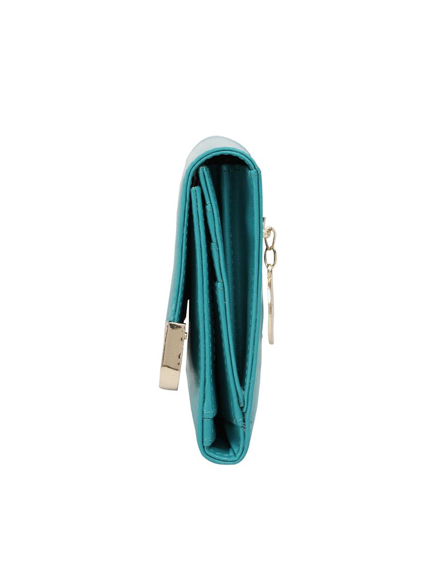 blue leatherette wallet - 14631245 - Standard Image - 4