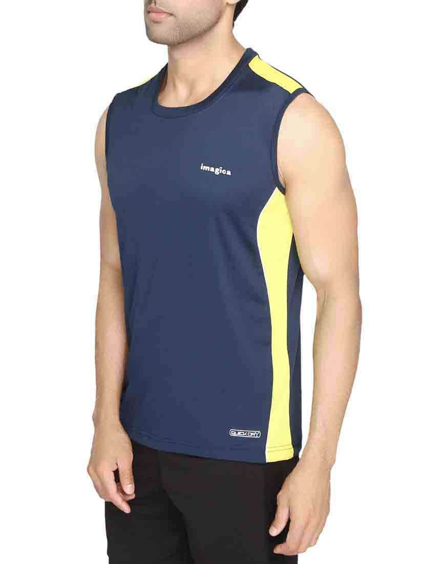 navy blue polyester t-shirt - 14640447 - Standard Image - 1