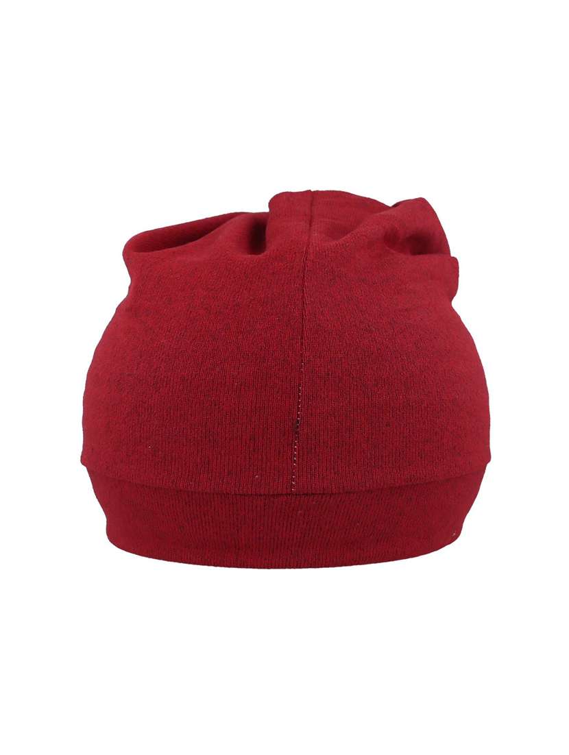 red beanie