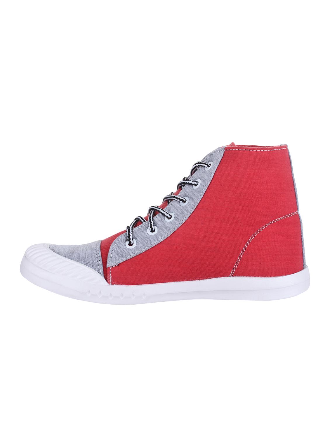 pink fabric laceup sneakers - 14659793 - Standard Image - 1