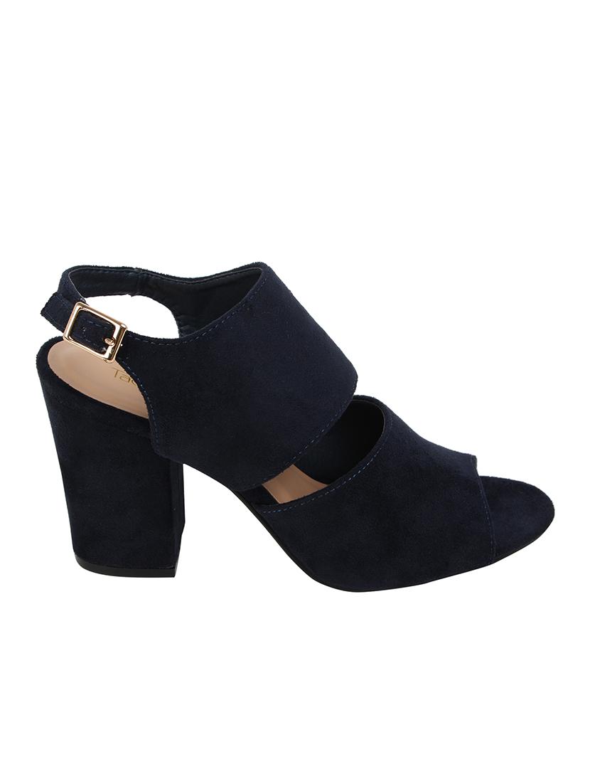 navy back strap sandal - 14664380 -  Standard Image - 1