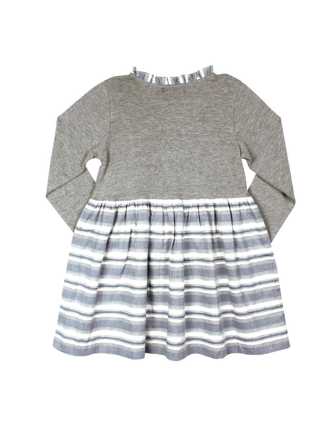 girls mock neck long sleeves frock - 14665594 -  Standard Image - 1