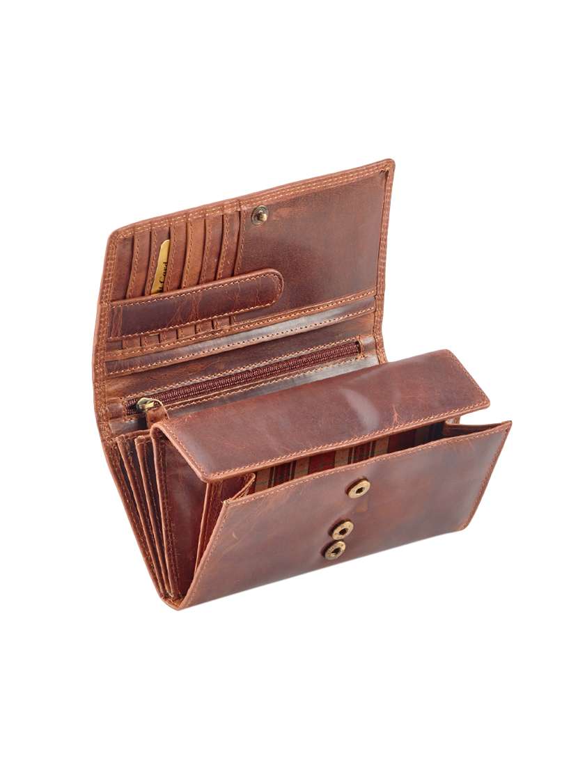 brown leather wallet - 14666986 - Standard Image - 4