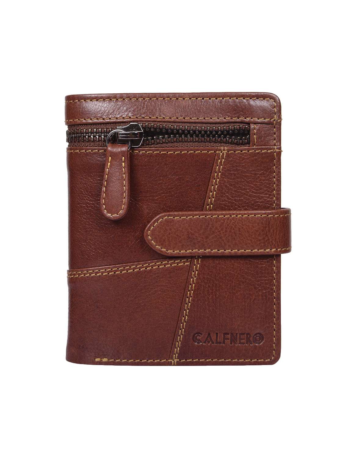 brown leather wallet