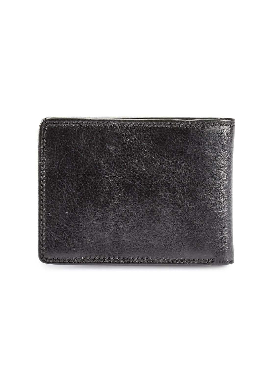 black leather wallet - 14675851 - Standard Image - 1