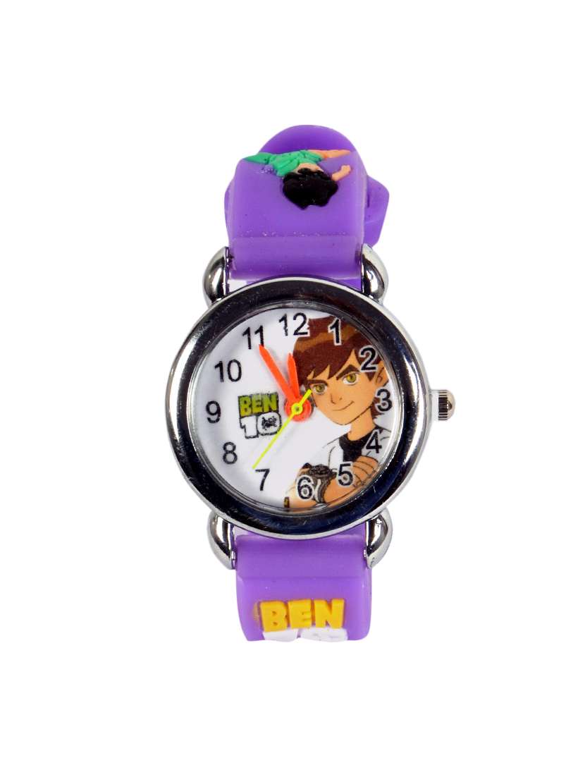 angelfish silicone strap printed watch
