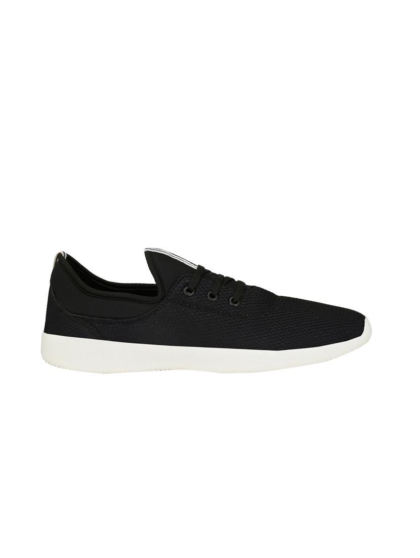black mesh lace up shoe - 14704192 - Standard Image - 1