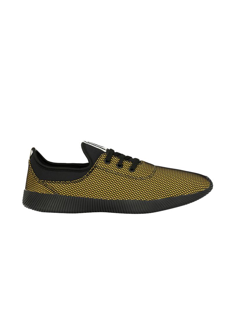 yellow mesh lace up shoe - 14704194 - Standard Image - 1