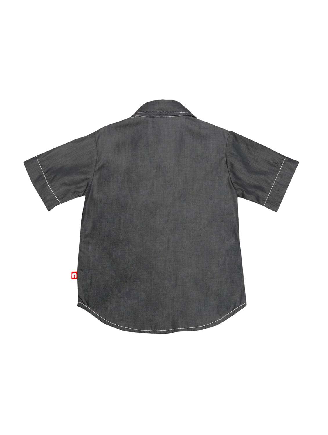 pocket detail curved hem shirt - 14717308 -  Standard Image - 1