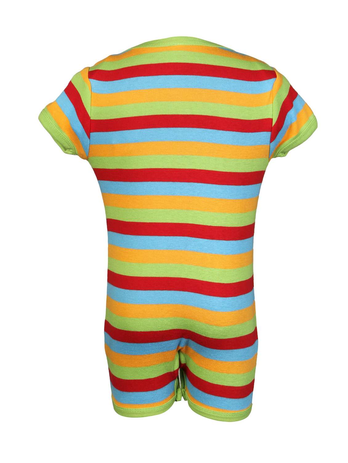multi colored cotton romper - 14718084 - Standard Image - 1