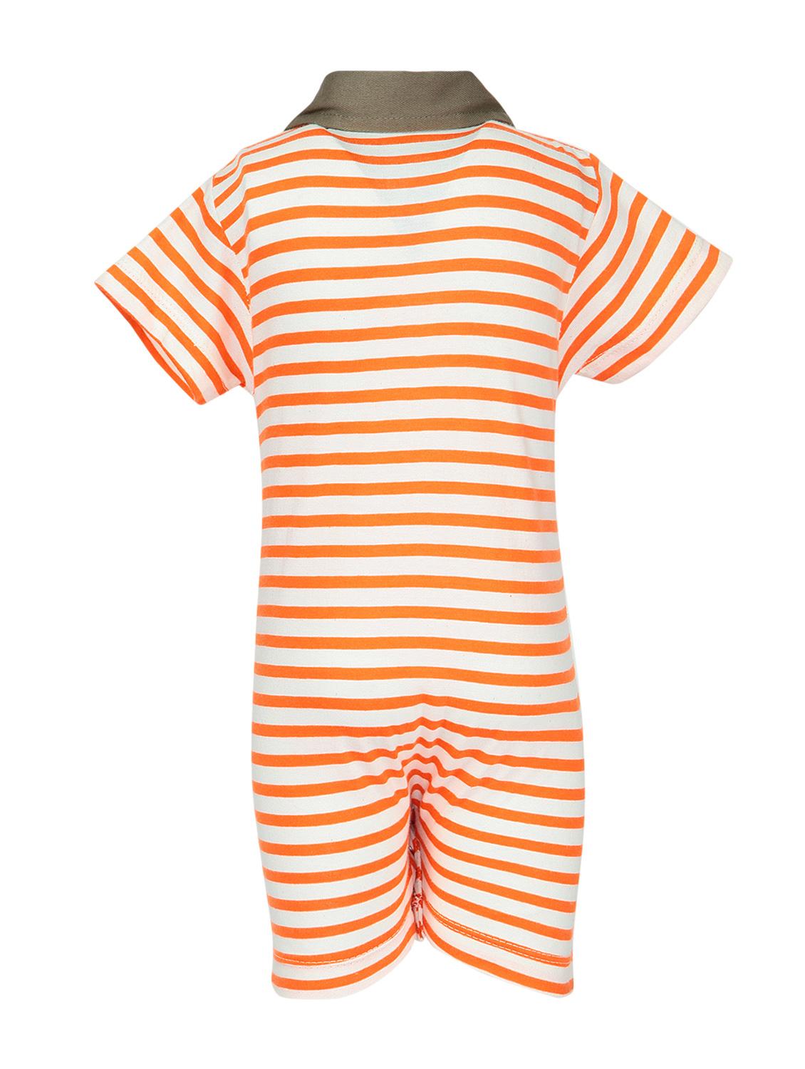 orange cotton romper - 14718092 - Standard Image - 1