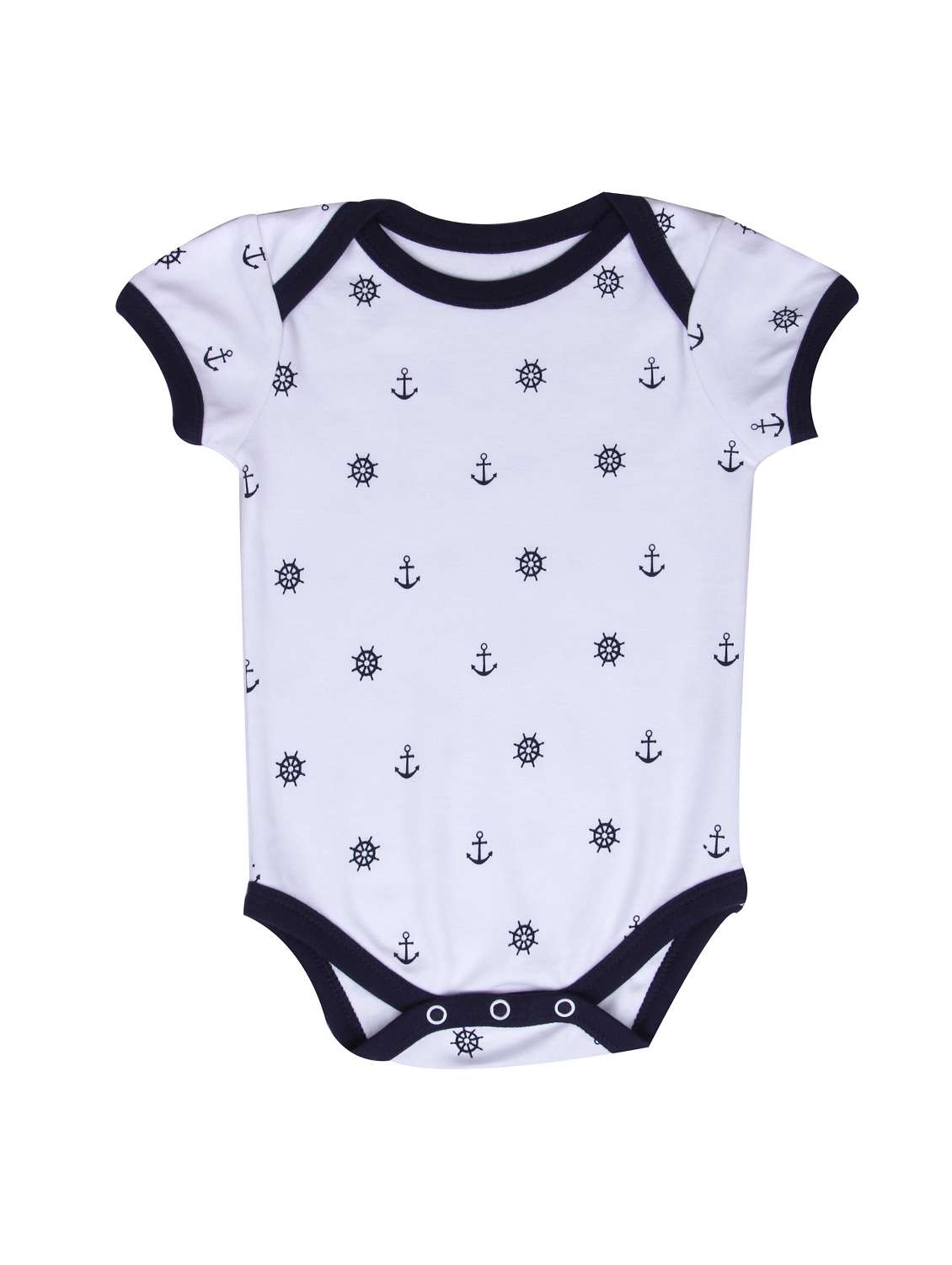 kids white printed detailed onesie bodysuit