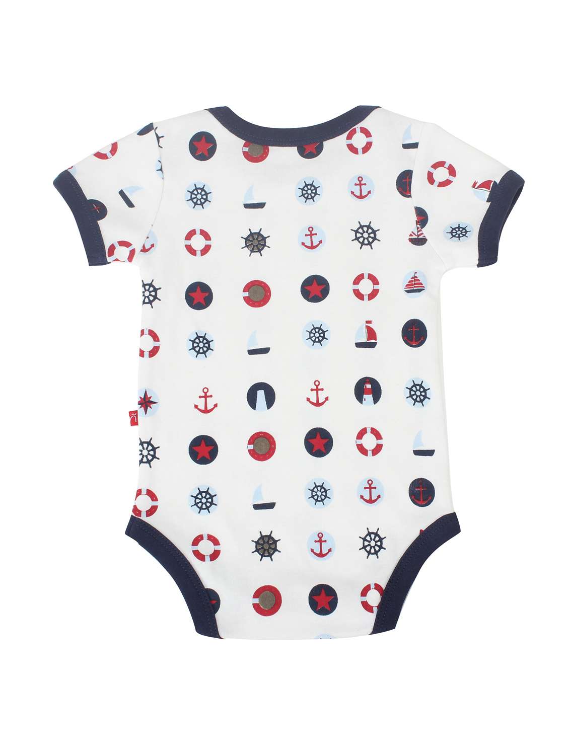 kids white printed cotton onesie - 14718142 -  Standard Image - 1