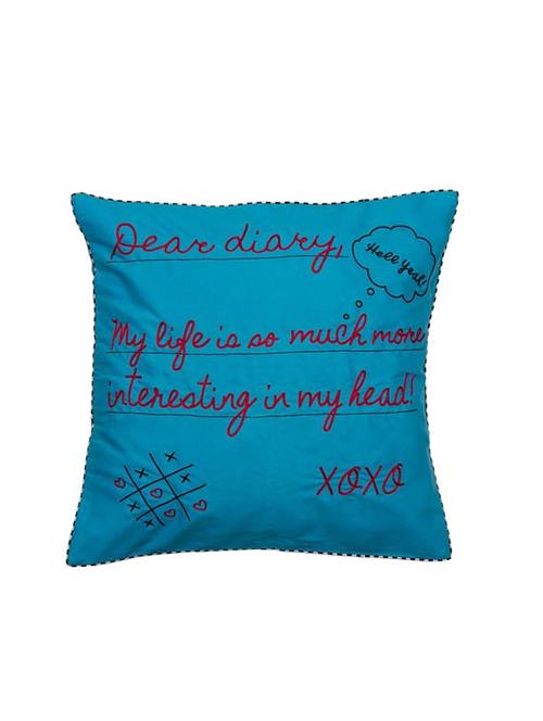 dear diary cushion cover - 14724222 - Standard Image - 0