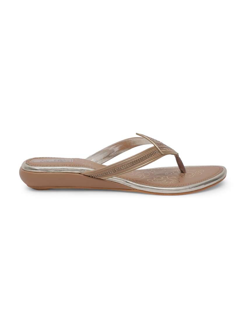 brown toe separator sandal - 14732050 - Standard Image - 1