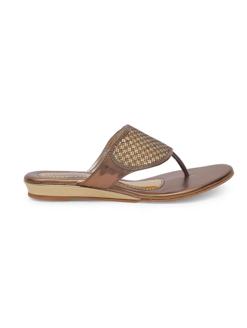 copper toe separator sandal - 14732059 -  Standard Image - 1