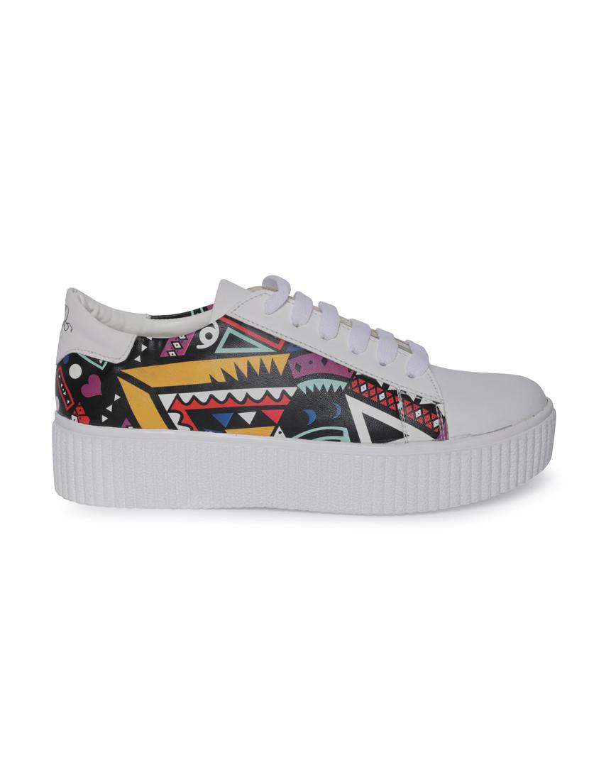 white plimsolls sneaker - 14732104 - Standard Image - 1