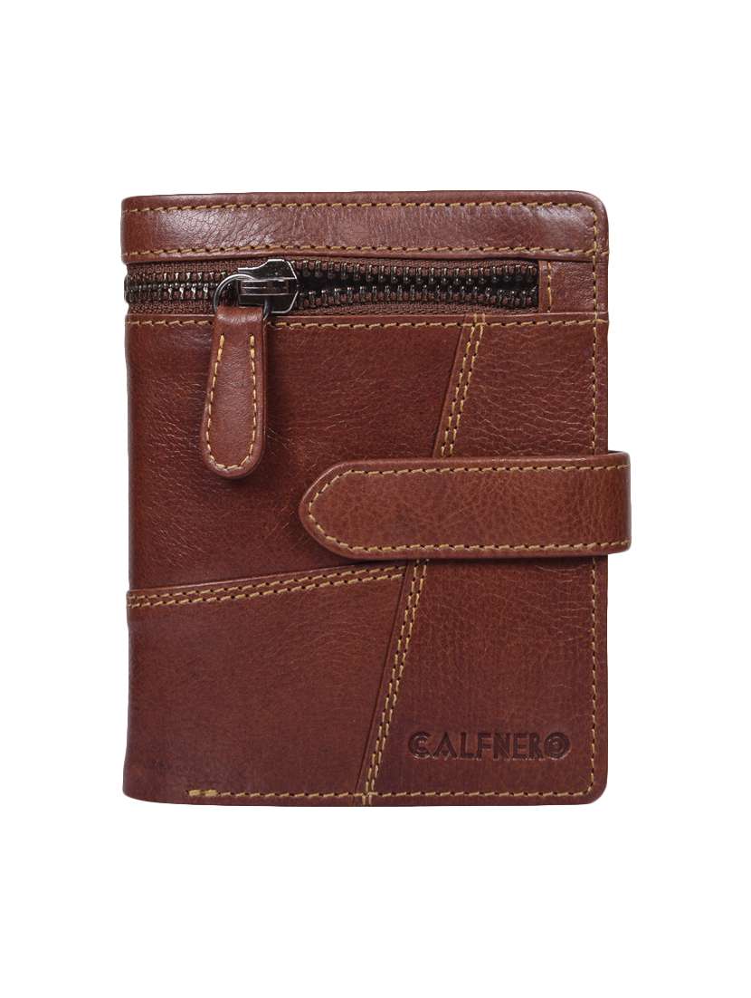 cognac leather wallet - 14734656 -  Standard Image - 1