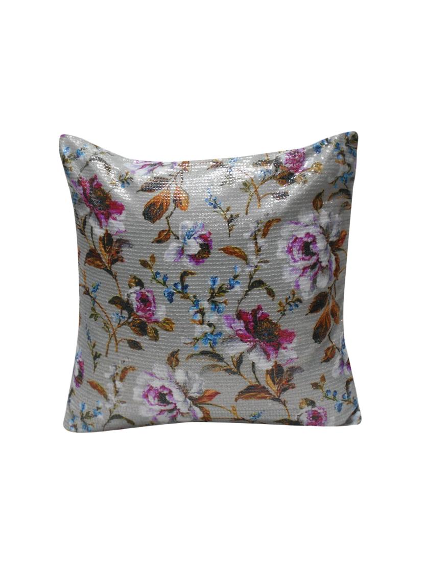 polyester sequined single cushion cover - 14740502 - Zoom Image - 0