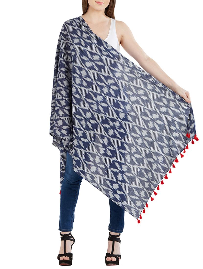 women's ikat print stole - 14741430 -  Standard Image - 1