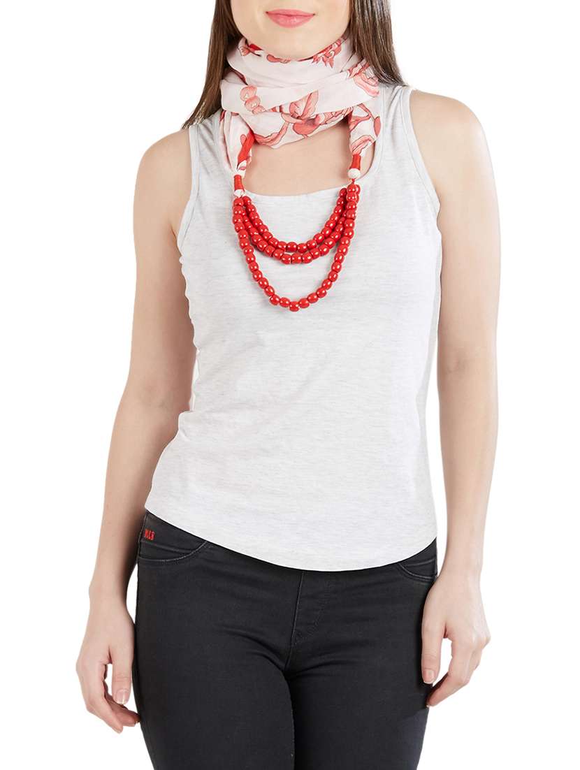 women's floral print stole - 14741717 -  Standard Image - 1