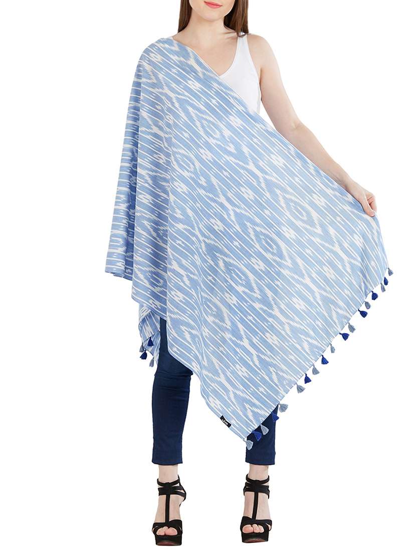 women's ikat print stole - 14741889 -  Standard Image - 1