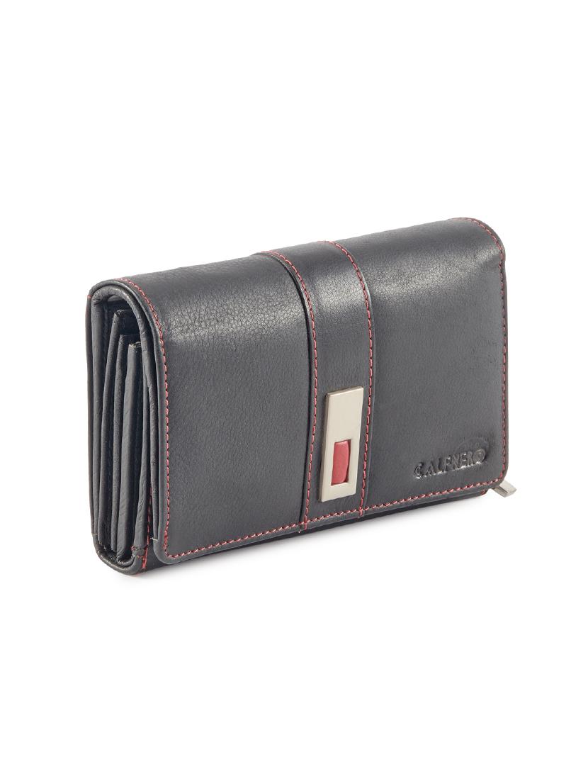 black leather wallet - 14742833 - Standard Image - 4