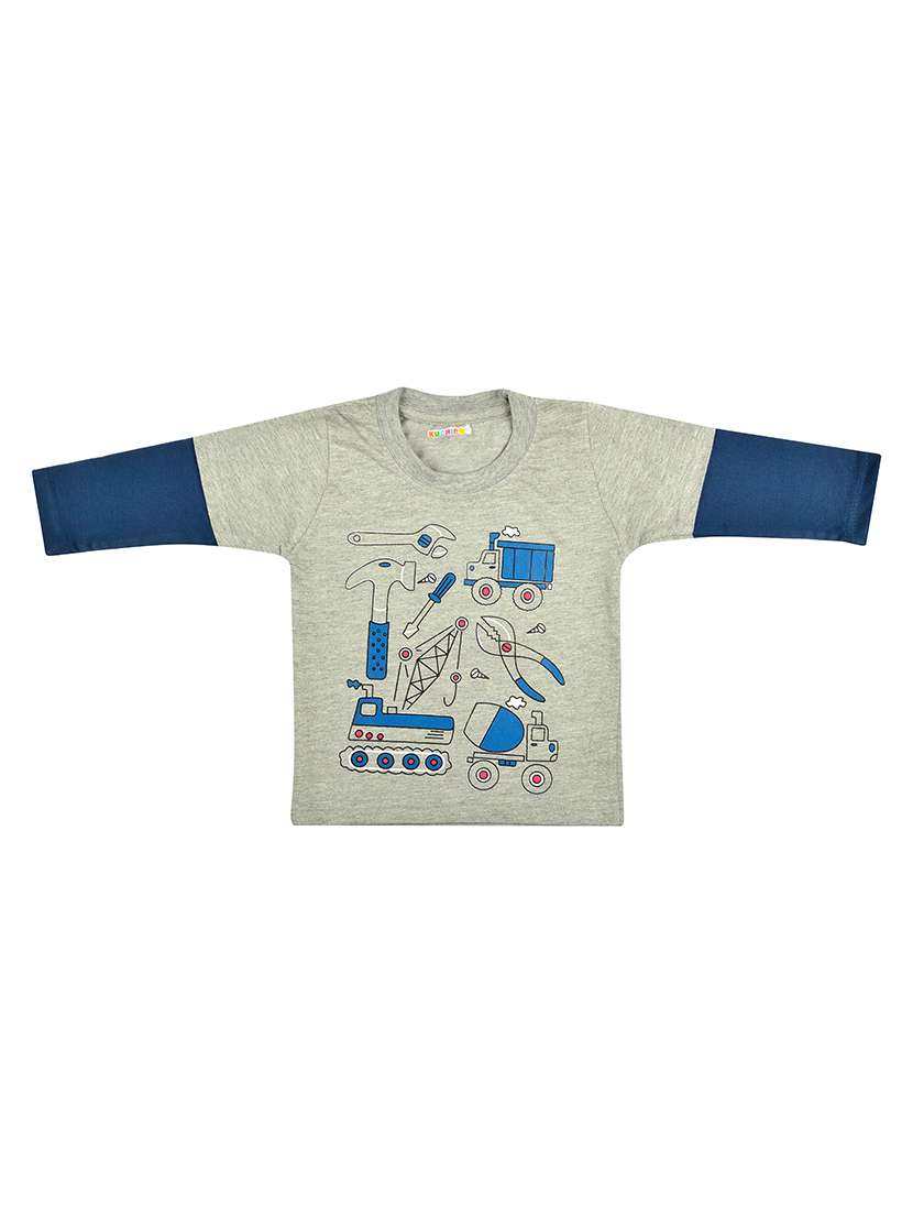Set Of 5 Multi Colored Cotton T-shirt - 14746129 -  Standard Image - 4