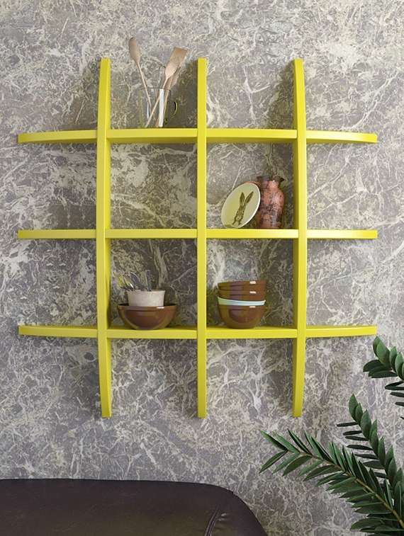 globe shape floating wall shelves rack