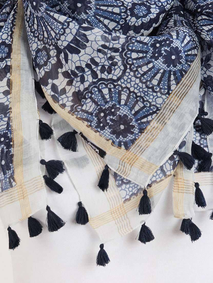 women's floral print stole - 14749088 -  Standard Image - 4