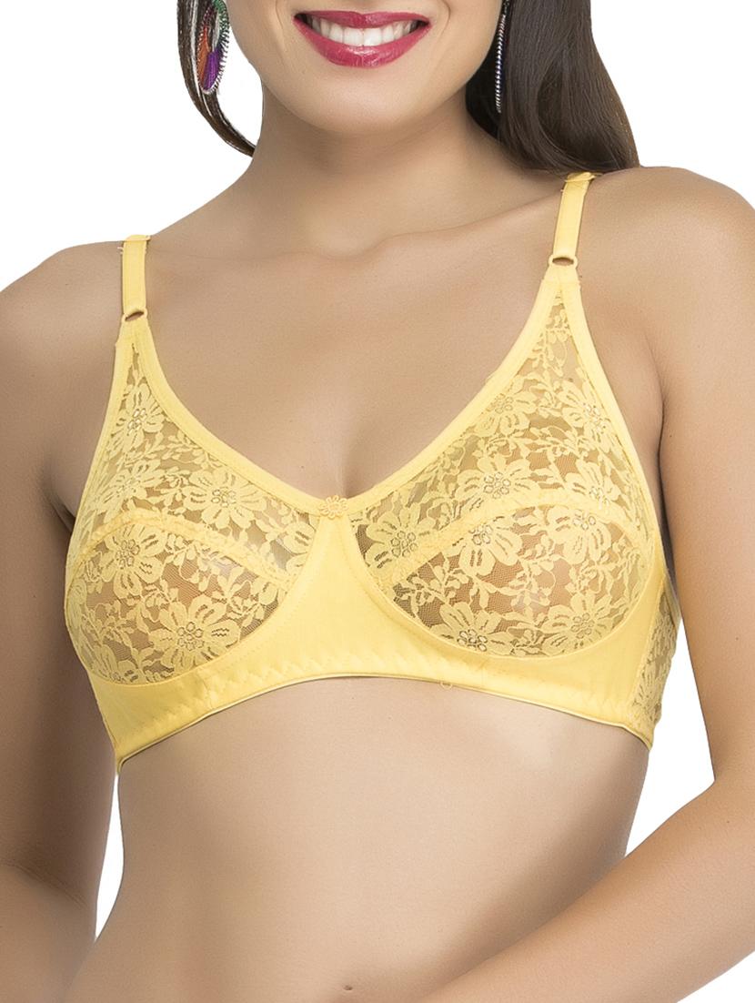set of 3 floral lace minimizer bra - 14750970 - Standard Image - 4