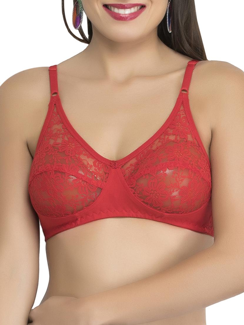 set of 3 floral lace minimizer bra - 14750981 -  Standard Image - 1