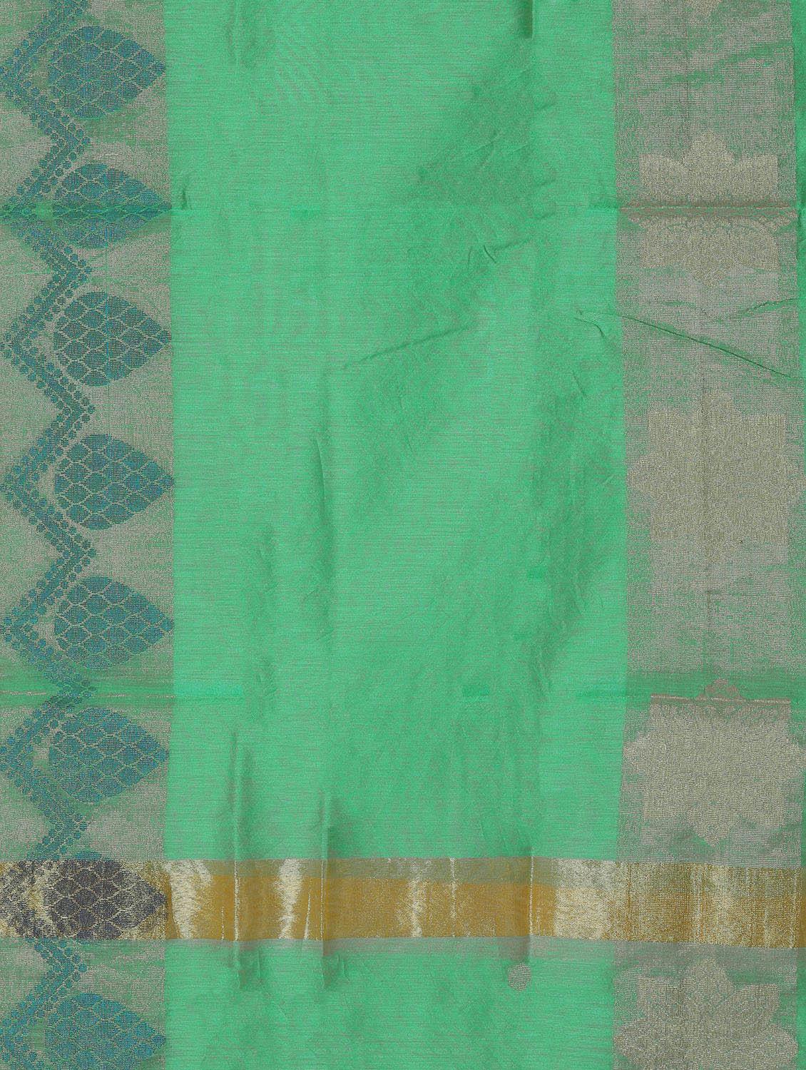 green chanderi dupatta - 14761271 - Standard Image - 1