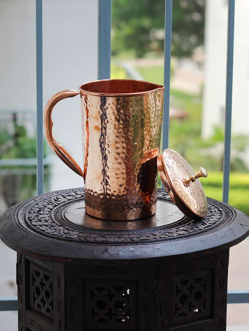 handmade copper jug