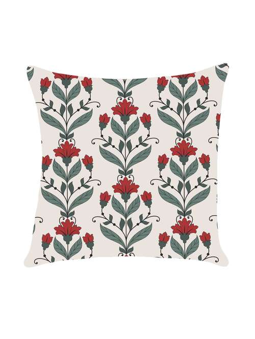 digital printed cushion cover with flower design - 14766375 -  Standard Image - 0