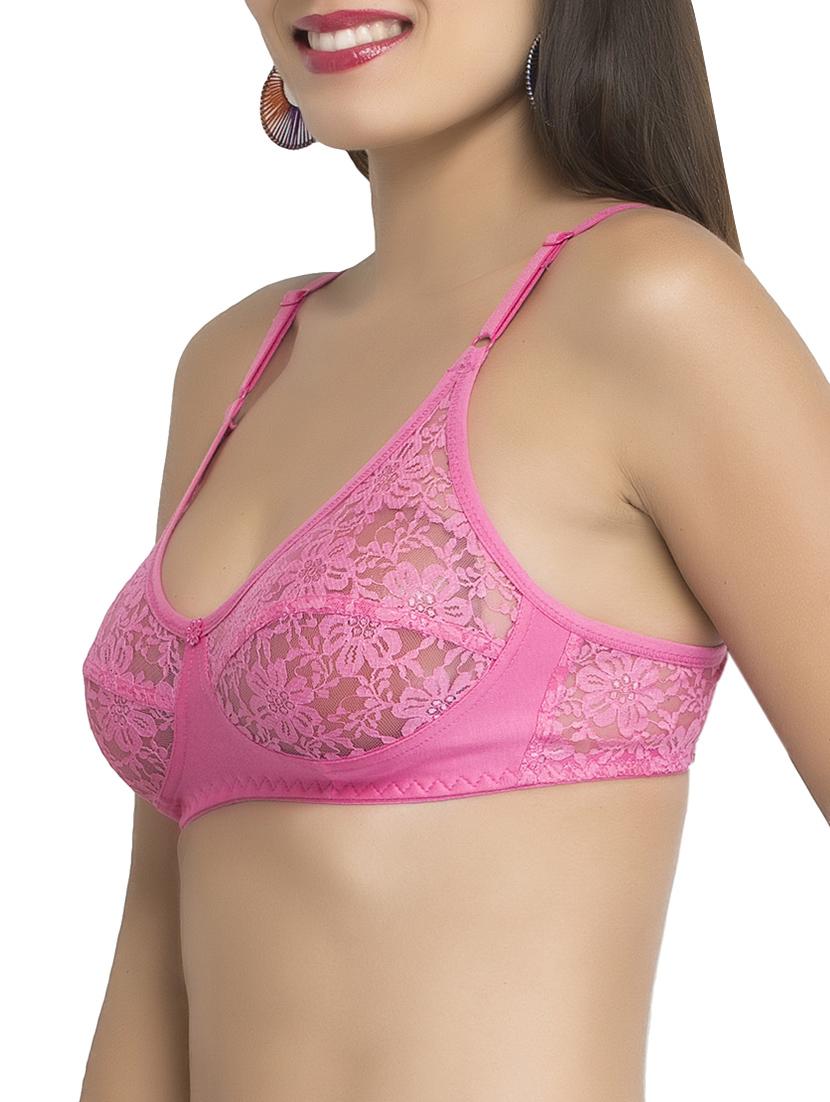 floral lace minimizer bra - 14767259 - Standard Image - 1