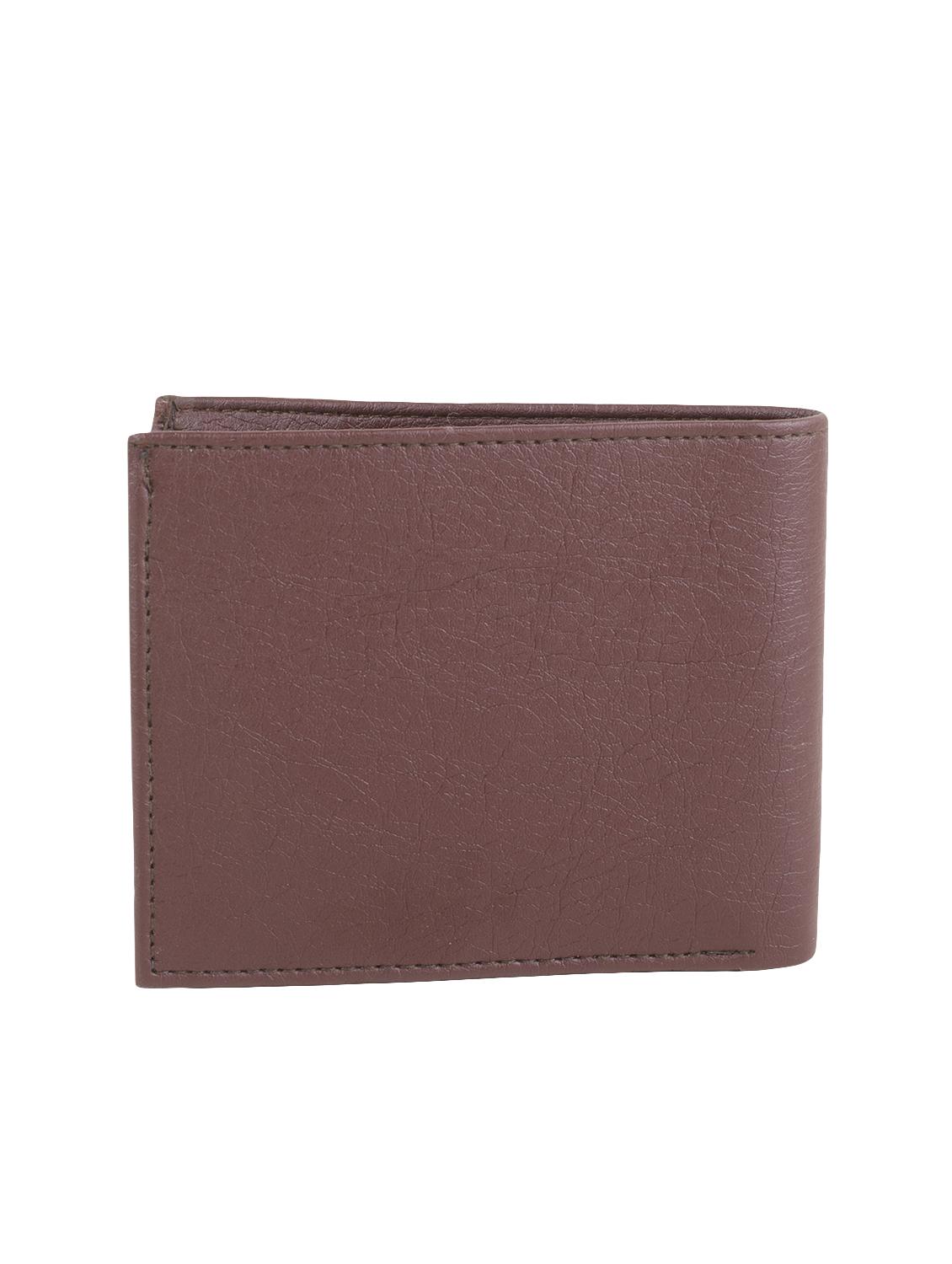 brown leatherette wallet - 14769507 -  Standard Image - 1