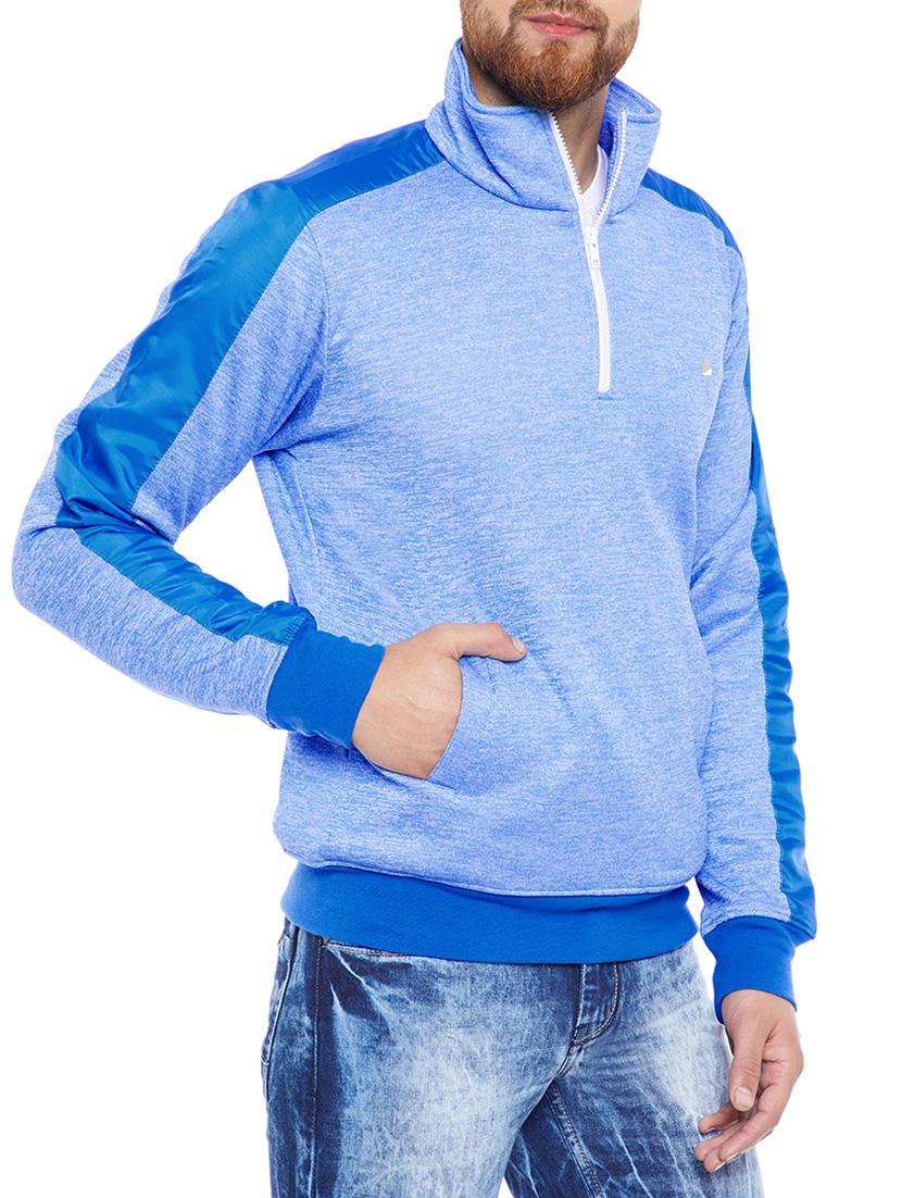 light blue polyester sweatshirt - 14769886 - Standard Image - 1
