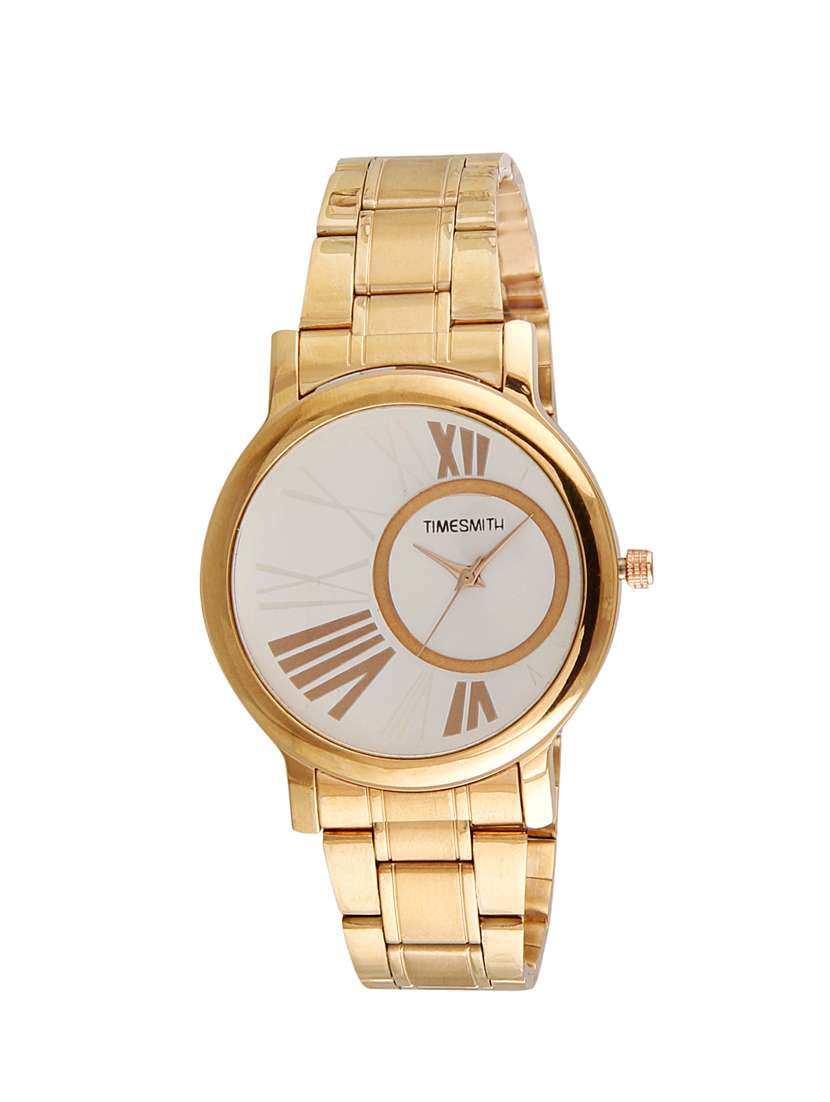 timesmith analog stainless steel watch for womentsm-125