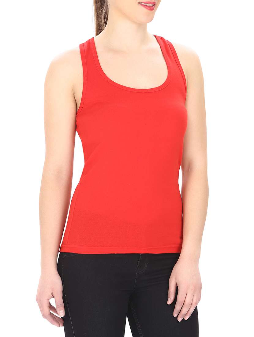 women's tank top scoop neck top - 14774642 - Standard Image - 1