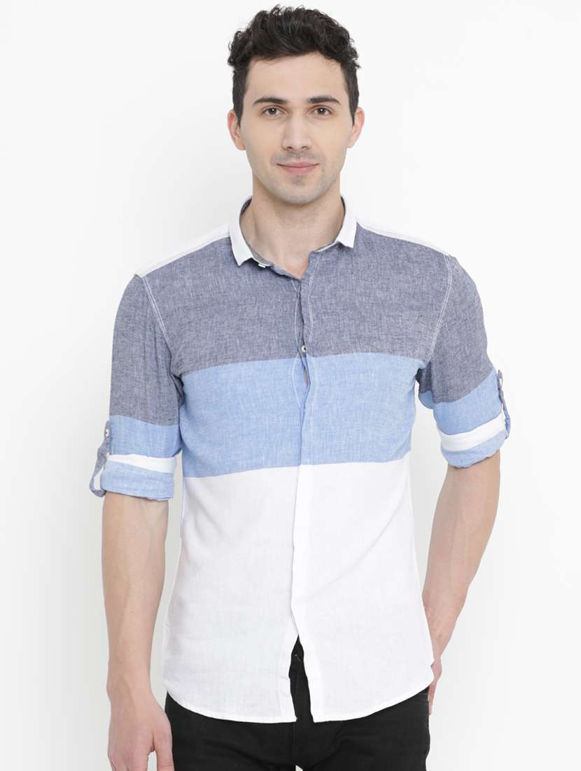 multi colored cotton casual shirt