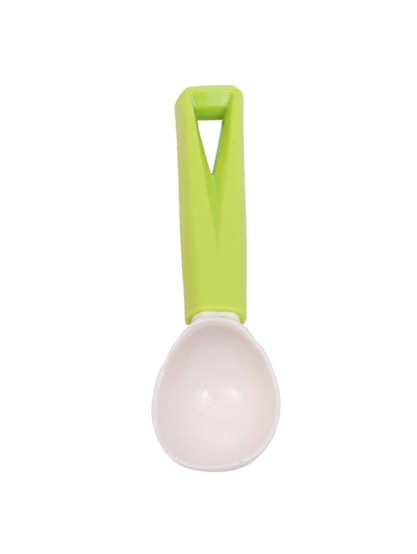 ceramic handle green scoop spoon - 14775383 -  Standard Image - 1