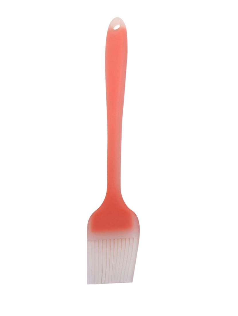 orange basting brush with silicone handle - 14776363 -  Standard Image - 1