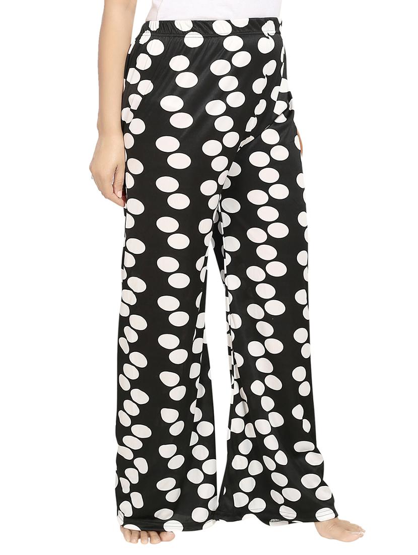 black printed pajama - 14779793 -  Standard Image - 1